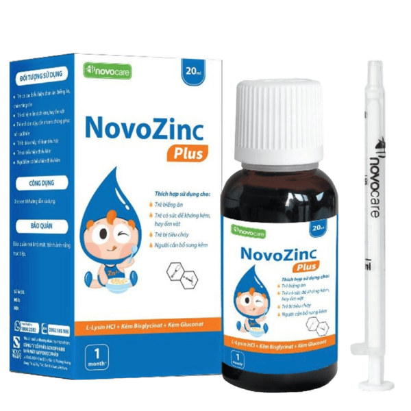 NovozinC - Kẽm hữu cơ nhỏ giọt