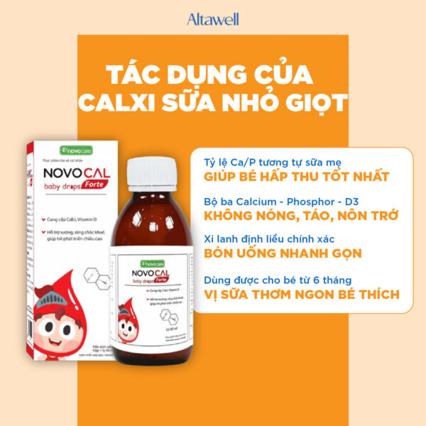 Tác dụng Novocal