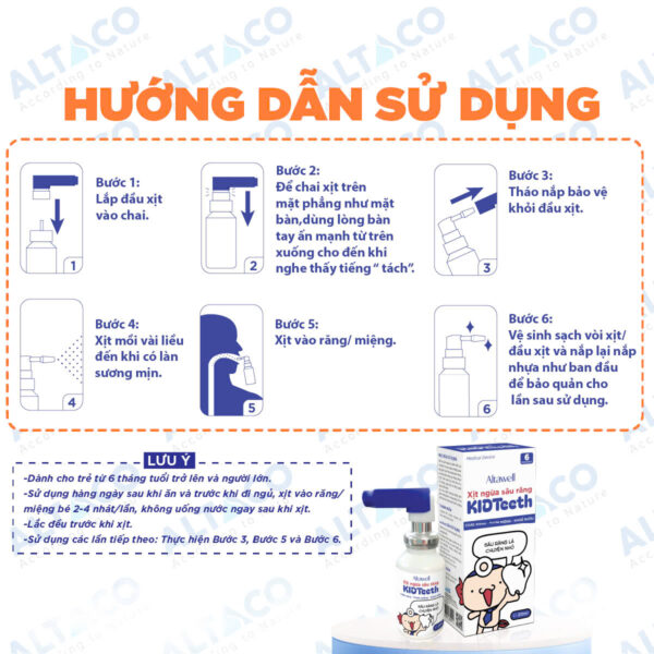 Hướng dẫn sử dụng KidTeeth