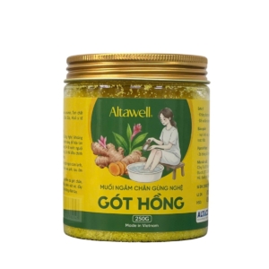 Muối ngâm chân gừng nghệ gót hồng Altawell